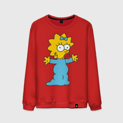 Мужской свитшот хлопок Maggie Simpson