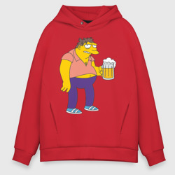 Мужское худи Oversize хлопок Barney Gumble