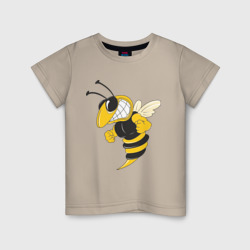 Детская футболка хлопок Пчела
