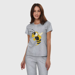 Женская пижама хлопок Пчела - фото 2