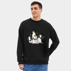 Мужской свитшот oversize без начеса хлопок Мадагаскар 8 - фото 2