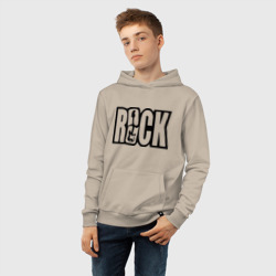 Детская толстовка хлопок Rock Logo - фото 2