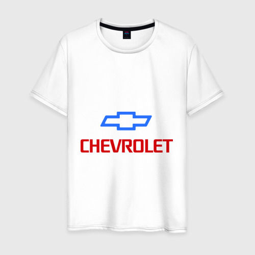 Мужская футболка хлопок Chevrolet