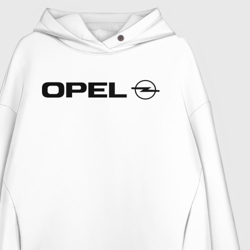Женское худи Oversize хлопок Opel - фото 3