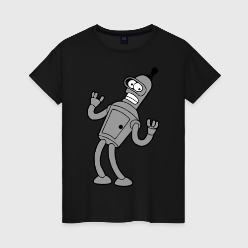 Женская футболка хлопок Futurama (4) Фото 01 Женская футболка хлопок Futurama (4) Фото 01