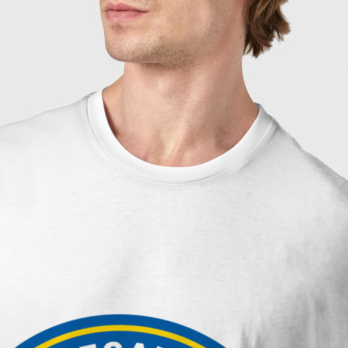 Мужская футболка хлопок ВДВ (2), цвет белый - фото 6