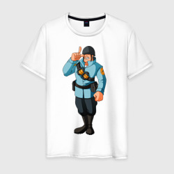 Мужская футболка хлопок Soldier - TF2 1