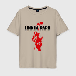 Мужская футболка хлопок Oversize Linkin Park 7