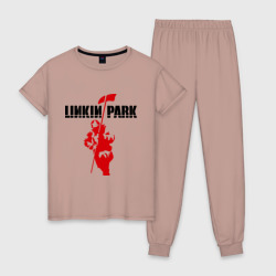 Женская пижама хлопок Linkin Park 7