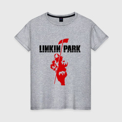 Женская футболка хлопок Linkin Park 7