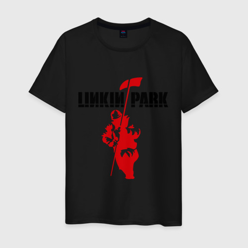 Мужская футболка хлопок Linkin Park 7, цвет черный