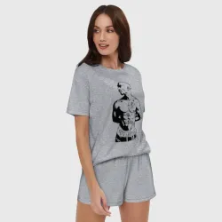 Женская пижама с шортиками хлопок 2pac 2 - фото 2