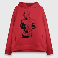 Женское худи Oversize хлопок 2pac 2