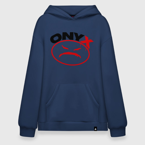 Худи SuperOversize хлопок Onyx, цвет темно-синий