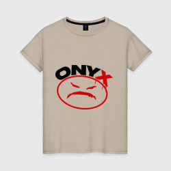 Женская футболка хлопок Onyx
