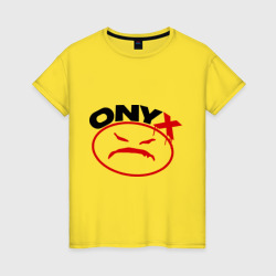 Женская футболка хлопок Onyx