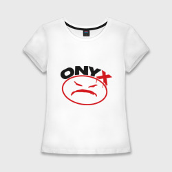 Женская футболка хлопок Slim Onyx
