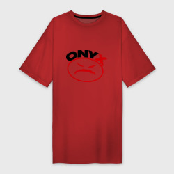 Платье-футболка хлопок Onyx