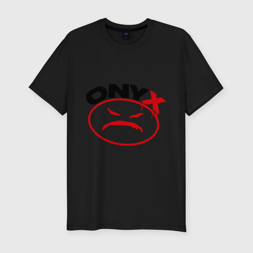Мужская футболка хлопок Slim Onyx, цвет черный