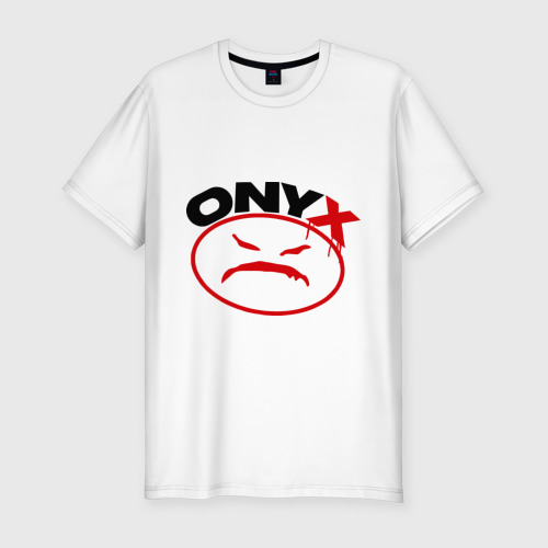 Мужская футболка хлопок Slim Onyx, цвет белый