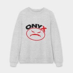 Мужской свитшот oversize без начеса хлопок Onyx