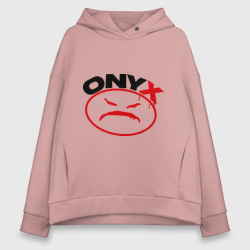 Женское худи Oversize хлопок Onyx