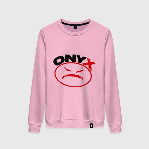 Женский свитшот хлопок Onyx, цвет светло-розовый