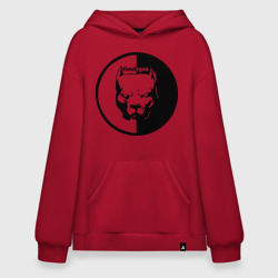 Худи SuperOversize хлопок Хулиган