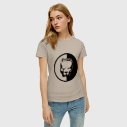 Женская футболка хлопок Хулиган - фото 2
