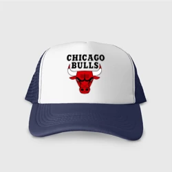 Кепка тракер с сеткой Chicago bulls