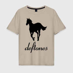 Мужская футболка хлопок Oversize Deftones 3