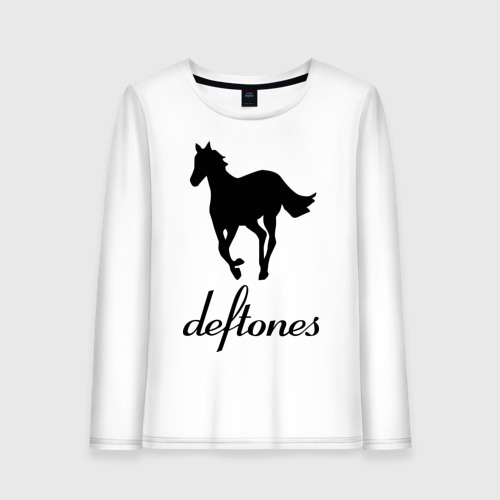 Женский лонгслив хлопок Deftones 3