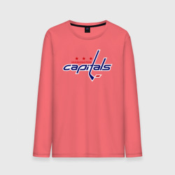 Мужской лонгслив хлопок Washington Capitals