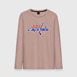 Мужской лонгслив хлопок Washington Capitals