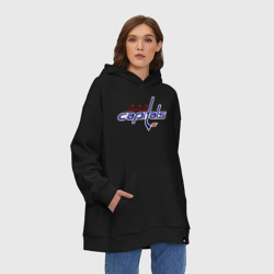 Худи SuperOversize хлопок Washington Capitals - фото 2