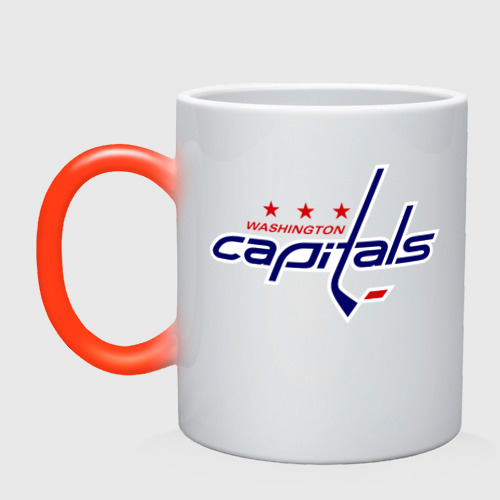 Кружка хамелеон Washington Capitals