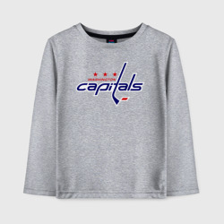 Детский лонгслив хлопок Washington Capitals