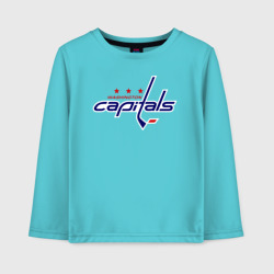 Детский лонгслив хлопок Washington Capitals