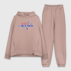 Женский костюм хлопок Oversize Washington Capitals