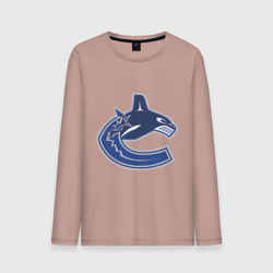 Мужской лонгслив хлопок Vancouver Canucks