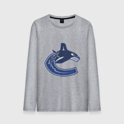 Мужской лонгслив хлопок Vancouver Canucks