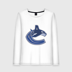 Женский лонгслив хлопок Vancouver Canucks