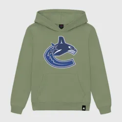 Женская толстовка хлопок Vancouver Canucks