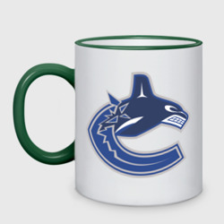 Кружка двухцветная Vancouver Canucks