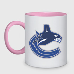 Кружка двухцветная Vancouver Canucks