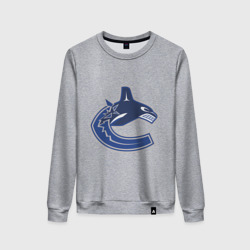 Женский свитшот хлопок Vancouver Canucks