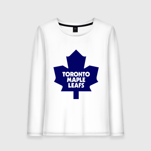 Женский лонгслив хлопок Toronto Maple Leafs