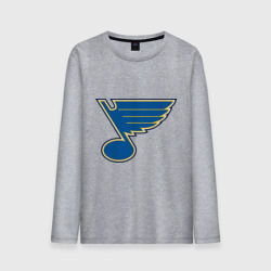 Мужской лонгслив хлопок St Louis Blues