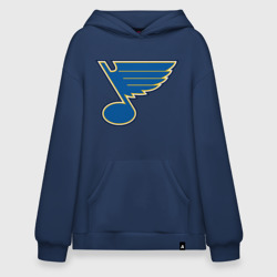 Худи SuperOversize хлопок St Louis Blues