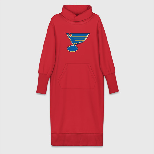 Платье удлиненное хлопок St Louis Blues